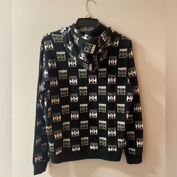 NWT - Puma x Helly Hansen Hoodie Puma Noir - Picture 2 of 4
